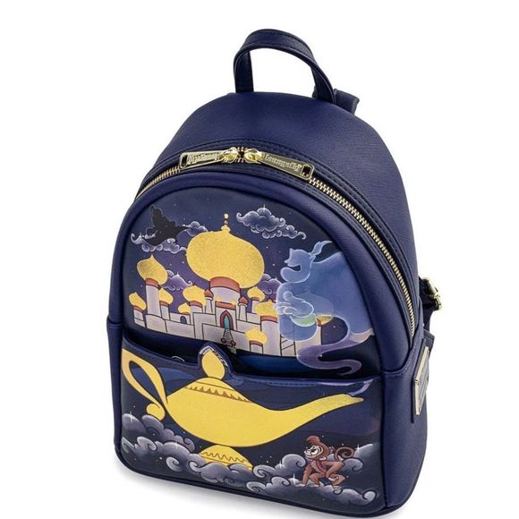 Loungefly disney jasmine raja castle series mini backpack NWT IN PACKAGING - Picture 6 of 11
